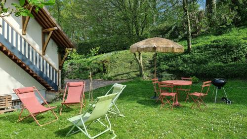 zahrada, Les Balcons du Canet in Gonneville Sur Honfleur