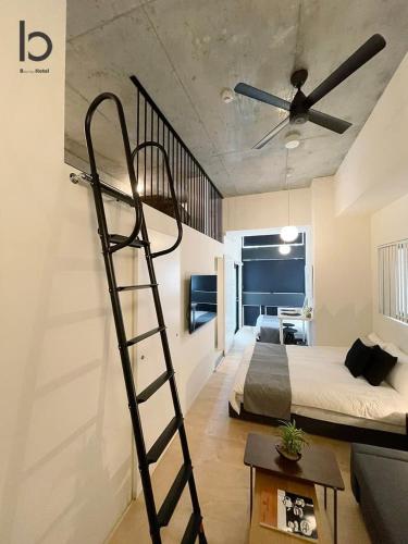 b hotel Nekoyard - Modern Loft Studio Near Peace Park & City Center - image 4