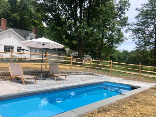 Berkshire Vacation Rentals: Private Estate Heated YEARROUND Outdoor Pool