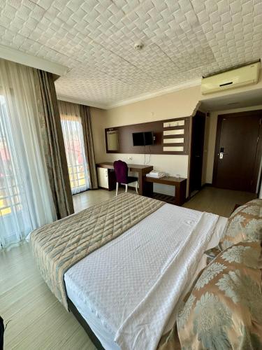 Koplietošanas atpūtas telpa ar TV, Hotel Avci in Bulancak