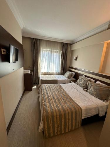 Koplietošanas atpūtas telpa ar TV, Hotel Avci in Bulancak