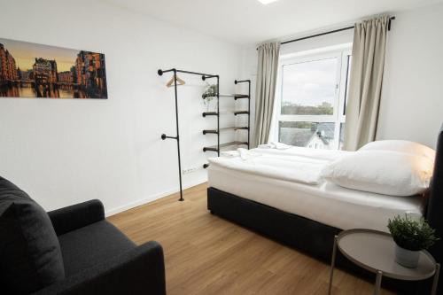 Central Apartment 4 Bedrooms for up to 12 Guests, Hamburk (fotografie 7)