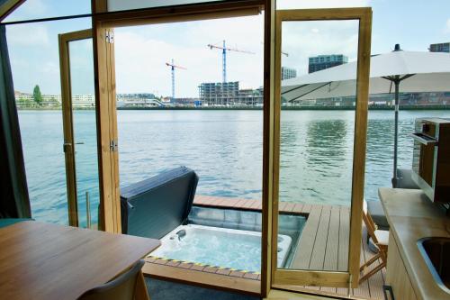 Wikkelboats at Floating Rotterdam Rijnhaven