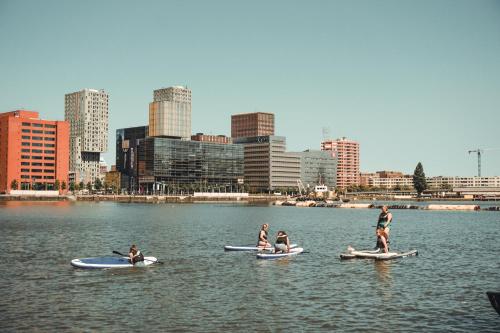 Wikkelboats at Floating Rotterdam Rijnhaven