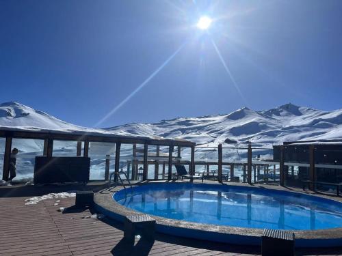 Edif Mirador del Inca Espectacular Loft En Valle Nevado 10PAX Piscina