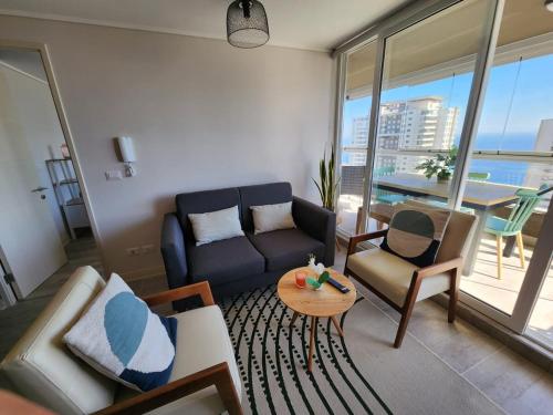 HOM I Dúplex de Lujo en Concón con Terraza vista al mar 0421
