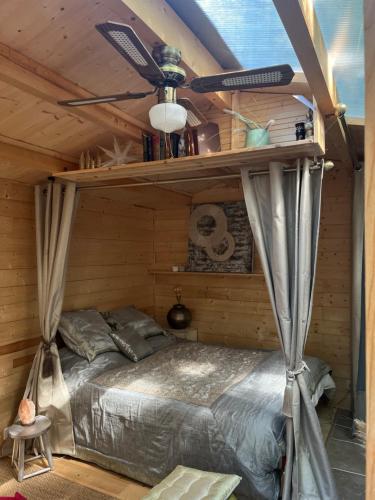 chalet sous le chant du chêne chambre d'hôte La Roque-d'Anthéron