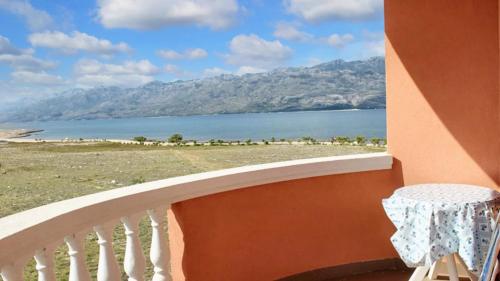 One bedroom apartement with sea view enclosed garden and wifi at Razanac