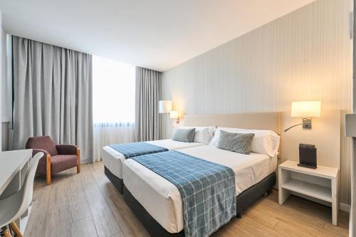 1 double bed