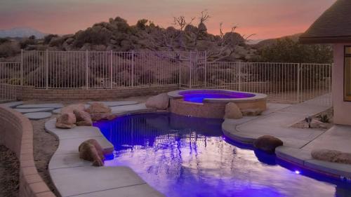 Pool l Hot Tub l Art Infused Home l Good Luck Outpost in Yucca Valley, USA