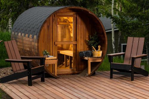 Sauna, The Evergreen Castle in Evergreen (CO)