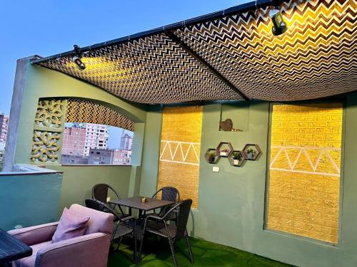 استوديو روف جديد وأنيق في المعادي