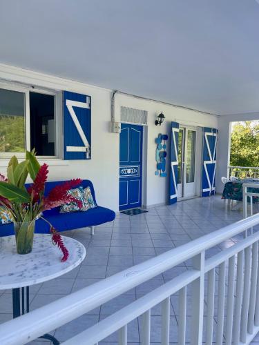 Μπαλκόνι/βεράντα, VILLA EDEN Gosier in Μάρε Γκαγιάρντ