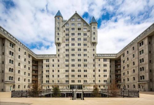 Super Marios Manor at The Grand Castle in Grandville, USA
