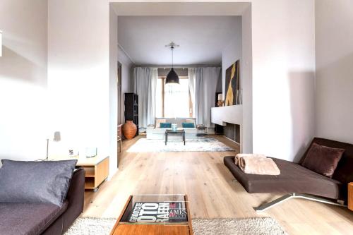 Spacious apartment in Brussels, large private garden, Брюссель (фото 7)