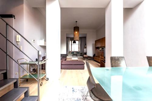 Spacious apartment in Brussels, large private garden, Брюссель (фото 8)