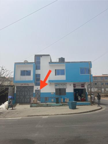 Unterkunft von außen, Sea View & Balcony Modern Apartment in Pedra Badejo in Pedra Badejo