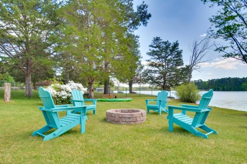 Waterfront Lake Gaston Home with Private Dock!