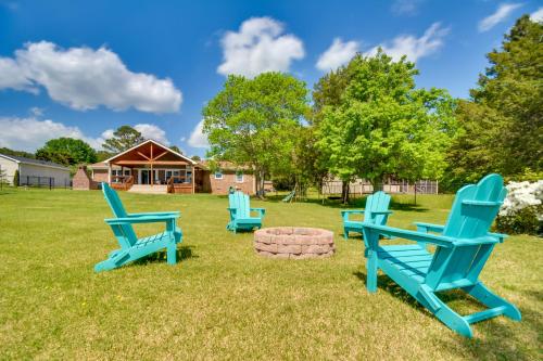 Waterfront Lake Gaston Home with Private Dock!