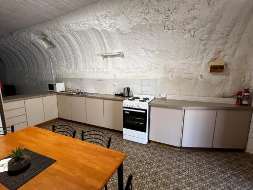 廚房, 沙漠景汽車旅館 (Desert View Apartments) in 庫伯派蒂