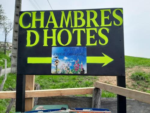 CHAMBRES D HÔTES AU P'TIT BONHEUR CAMPAGNARD