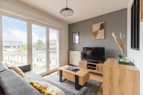 Appartement lumineux avec terrasse Saint-Brieuc - Location saisonnière - Saint-Brieuc