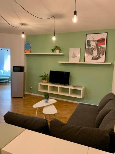 Közös társalgó / TV, City Apartment Acqui Terme in Acqui Terme