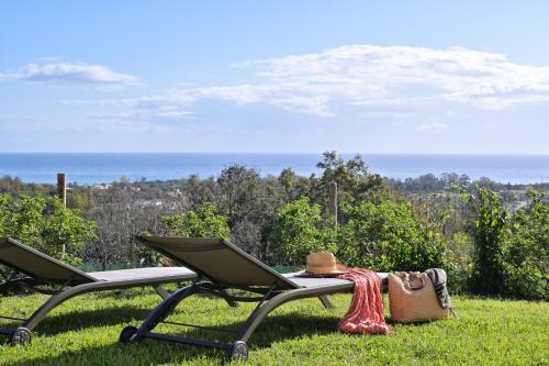 Villa panorama maquis et mer, plage à 1,5 Km