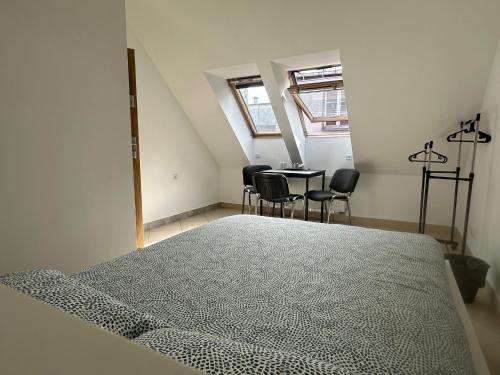 1 double bed