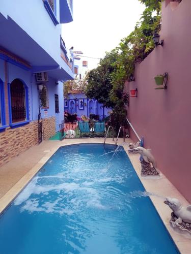 Apartment with Pool View  room in villa Rita chaouen