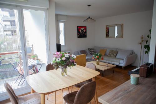 Quiet and bright apartment / Stade de France 20 minutes - Location saisonnière - Pantin