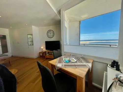 Strandblick im Haus Seeblick Bismarckstraße in Borkum, Deutschland