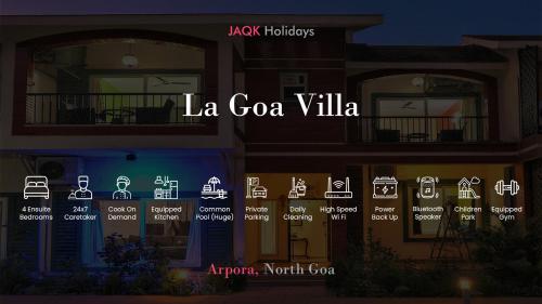 La Goa Villa - 4BHK, Baga
