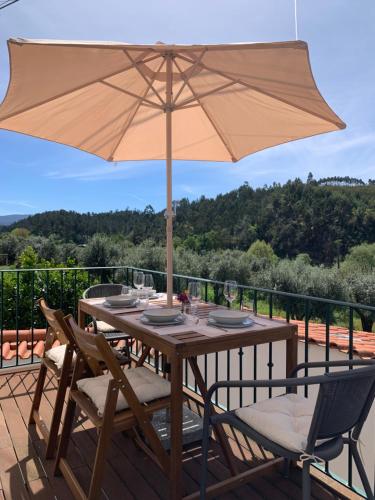 balkon/terasa, Quinta das Amoras - Au coeur des oliviers in Penela