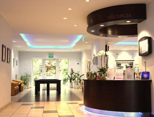 Vestíbulo, Hotel Nad Mroga in Lodz City Center