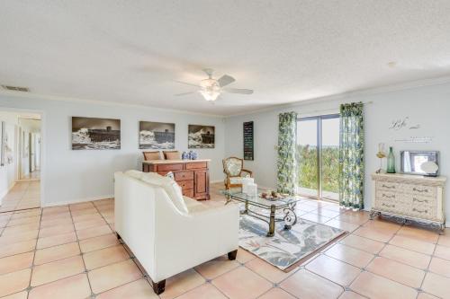 Oceanfront Flagler Beach Home with Decks and Gas Grill in Flagler Beach, USA