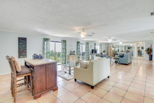 Oceanfront Flagler Beach Home with Decks and Gas Grill in Flagler Beach, USA