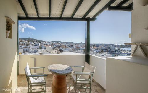 Utsikt, Voreades in Tinos