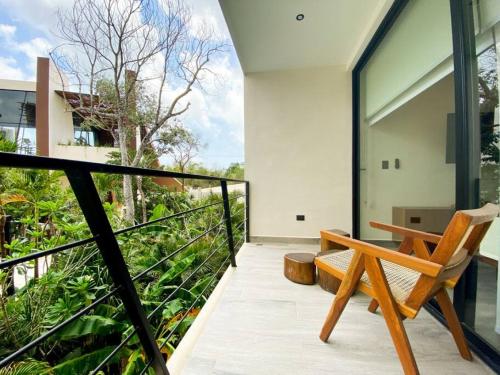 Spacious and Elegant Studio with Pool, Gym, Temazcal in Tulum, Mexico