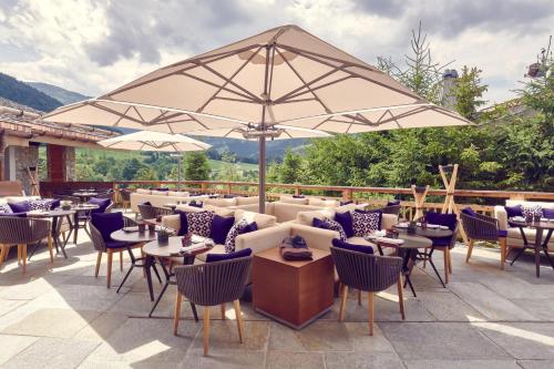 ห้องอาหาร, Four Seasons Hotel Megève in เมอเชฟ