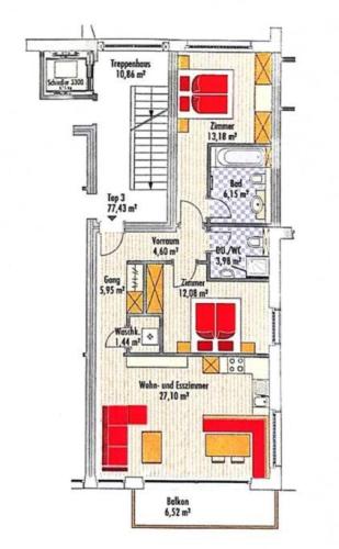 Wohnung in Samnaun-Ravaisch - oberhalb der Gondel