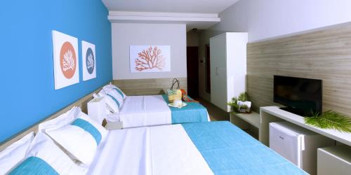 2 double beds