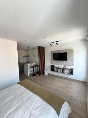 Amplio Loft con vista a Monserrate