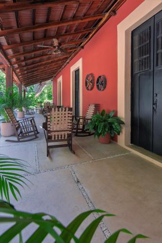 Hacienda Kancabchén in Baca, Mexico