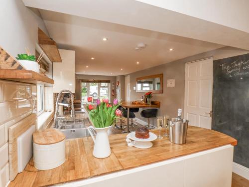 A szálláshely kívülről, Castle View in Burniston