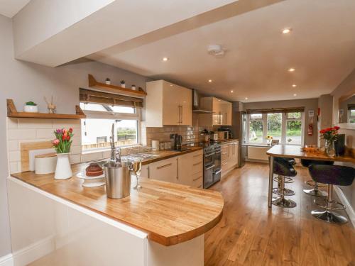 A szálláshely kívülről, Castle View in Burniston