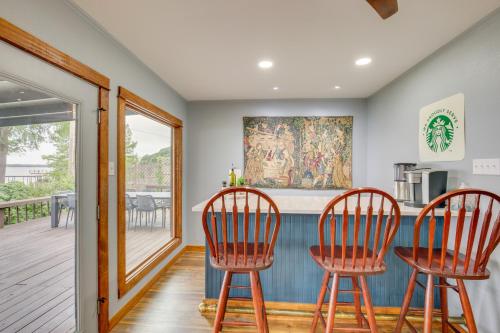 Lakefront Cedar Creek Home with Dock and Game Room! in Gun Barrel City, USA