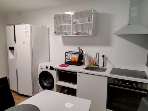 廚房, Ferienwohnung Rhein-Main II in 美茵河畔富樂紳
