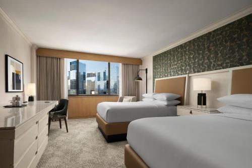 2 double beds