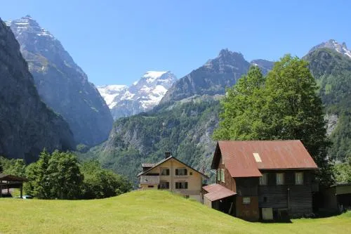 Berggasthaus Obbort in Linthal, Schweiz